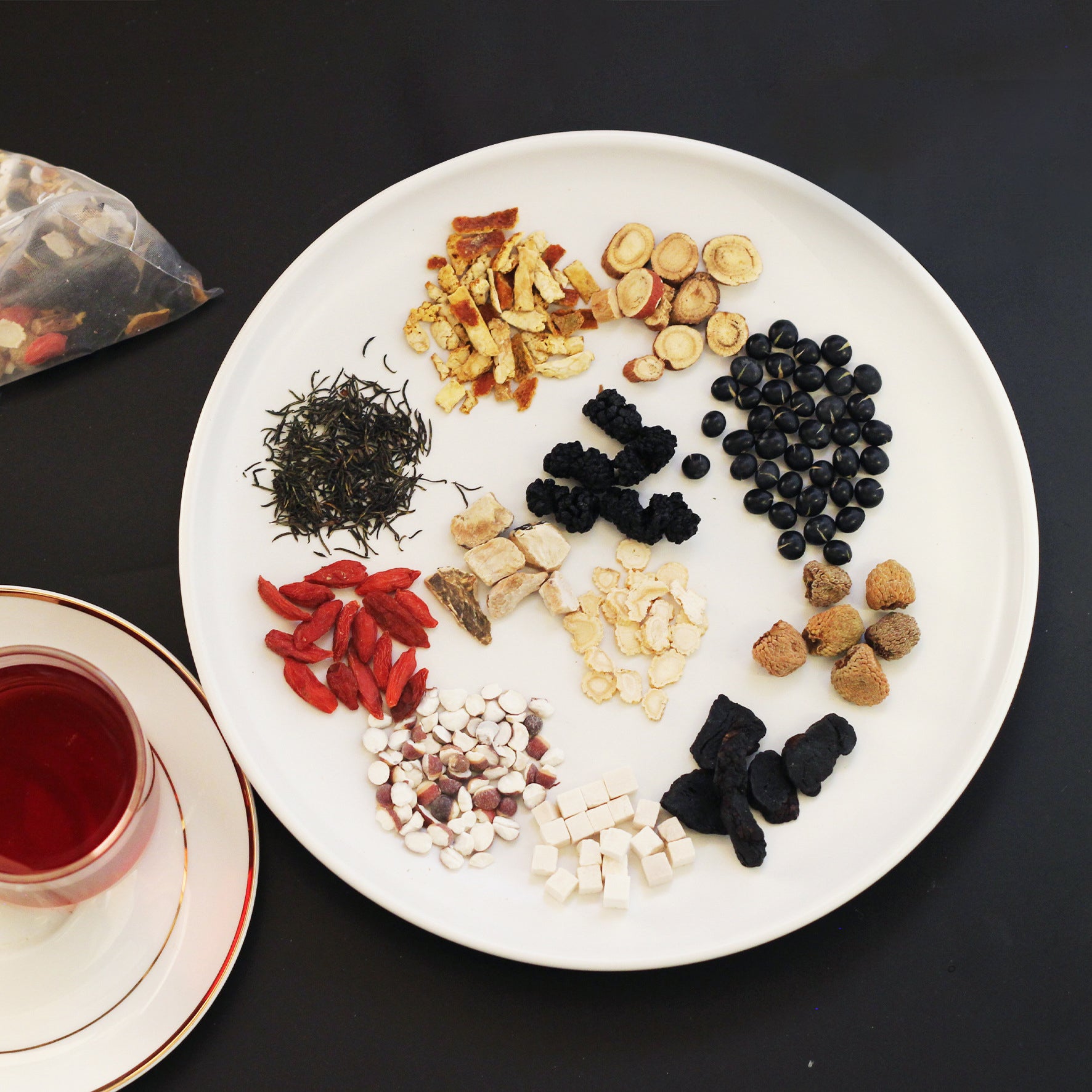 【补肾/壮阳喝】人参杜仲黄精茶 充能茶 男士袋泡茶三角茶包