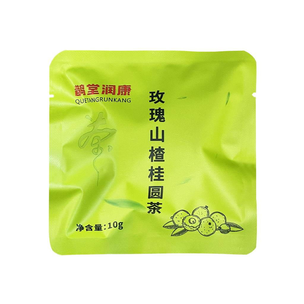 【血瘀体质喝】玫瑰山楂桂圆茶 体质茶药食同源袋泡茶茶包
